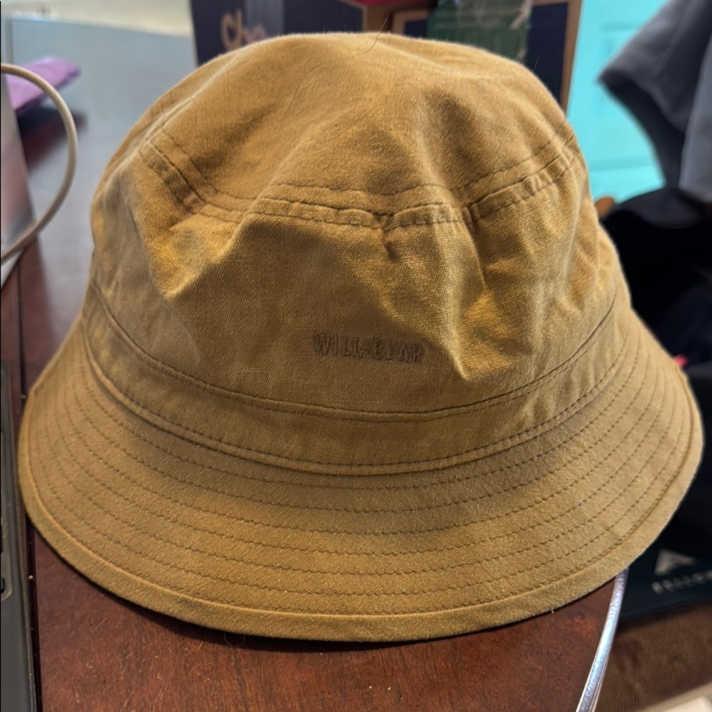 Kids Tan Bucket Hat